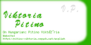 viktoria pitino business card